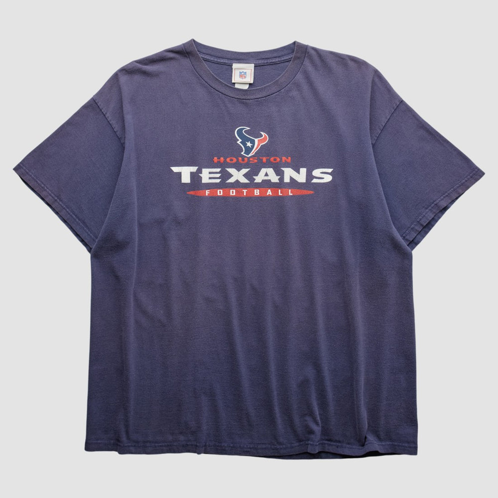 Houston Texans NFL 2000s T-shirt Navy Vintage - Fanatics