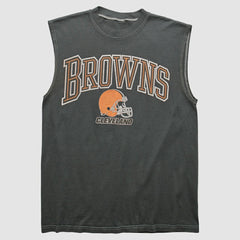 Cleveland Browns 90s Tank Charcoal Vintage - Fanatics