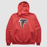 Atlanta Falcons 2000s Hooded Pullover Sweatshirt Red Vintage - Fanatics