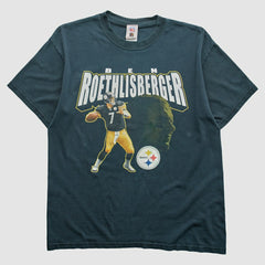 Pittsburgh Steelers NFL 2000s T-shirt Black Vintage - Fanatics
