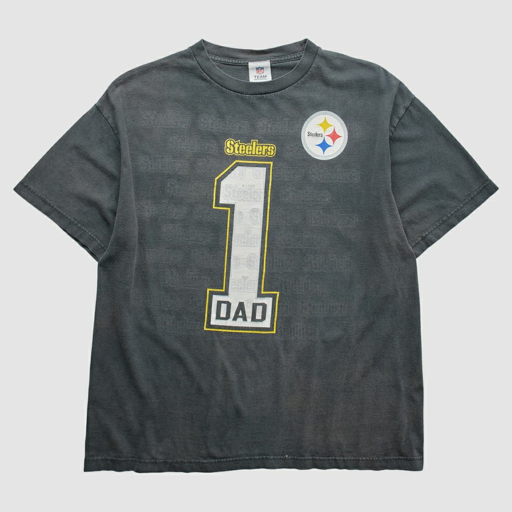 Pittsburgh Steelers 2010s T-shirt Black Vintage - Fanatics