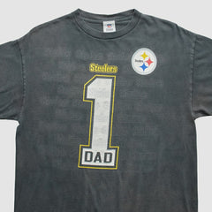 Pittsburgh Steelers 2010s T-shirt Black Vintage - Fanatics