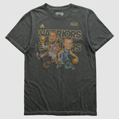 Adidas - Golden State Warriors 2015 T-shirt - Charcoal Vintage