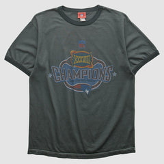 New England Patriots NFL 2004 T-shirt Charcoal Vintage - Fanatics