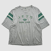 New York Jets Lee Sport 90s T-shirt Gray Vintage - Fanatics