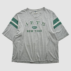 New York Jets Lee Sport 90s T-shirt Gray Vintage - Fanatics
