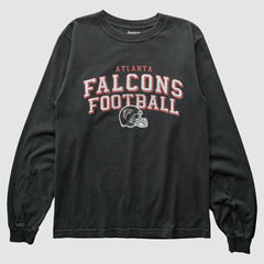 Atlanta Falcons Reebok 2000s Long Sleeve T-shirt Black Vintage - Fanatics