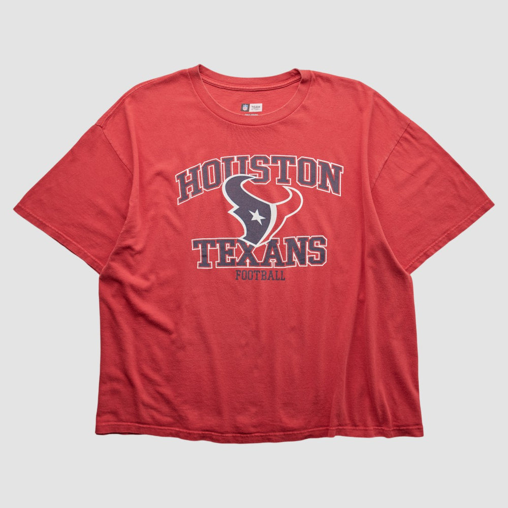 Houston Texans NFL 2000s T-shirt Red Vintage - Fanatics