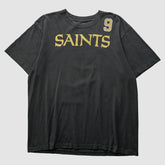New Orleans Saints 2000s T-shirt Black Vintage - Fanatics