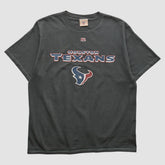 Houston Texans NFL 2000s T-shirt Charcoal Vintage - Fanatics
