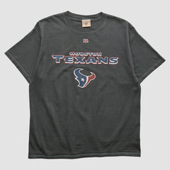 Houston Texans NFL 2000s T-shirt Charcoal Vintage - Fanatics