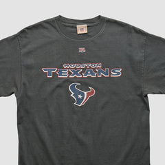 Houston Texans NFL 2000s T-shirt Charcoal Vintage - Fanatics