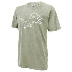 Jahmyr Gibbs Detroit Lions Majestic Threads Mineral Wash Name & Number T-Shirt Moss Green - NFL