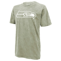 Jaxon Smith-Njigba Seattle Seahawks Majestic Threads Mineral Wash Name & Number T-Shirt Moss Green - NFL