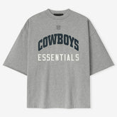 Dallas Cowboys Fear of God x NFL Unisex 3/4-Sleeve T-Shirt Heather Gray - NFL