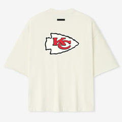 Kansas City Chiefs Fear of God x NFL Unisex 3/4-Sleeve T-Shirt Cream - NFL