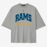 Los Angeles Rams Fear of God x NFL Unisex 3/4-Sleeve T-Shirt Heather Gray - NFL