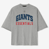 New York Giants Fear of God x NFL Unisex 3/4-Sleeve T-Shirt Heather Gray - NFL