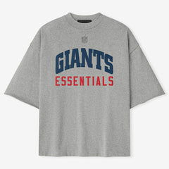 New York Giants Fear of God x NFL Unisex 3/4-Sleeve T-Shirt Heather Gray - NFL