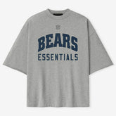 Chicago Bears Fear of God x NFL Unisex 3/4-Sleeve T-Shirt Heather Gray - NFL
