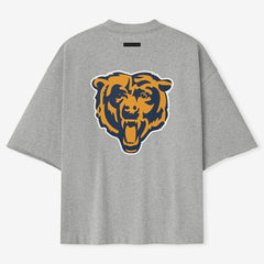 Chicago Bears Fear of God x NFL Unisex 3/4-Sleeve T-Shirt Heather Gray - NFL