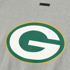 Green Bay Packers Fear of God x NFL Unisex 3/4-Sleeve T-Shirt Heather Gray - NFL