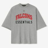 Atlanta Falcons Fear of God x NFL Unisex 3/4-Sleeve T-Shirt Heather Gray - NFL