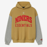 San Francisco 49ers Fear of God x NFL Unisex Sport Hoodie Gold/Heather Gray - NFL