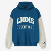 Detroit Lions Fear of God x NFL Unisex Sport Hoodie Blue/Heather Gray - NFL