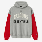 Atlanta Falcons Fear of God x NFL Unisex Sport Hoodie Heather Gray/Red - NFL
