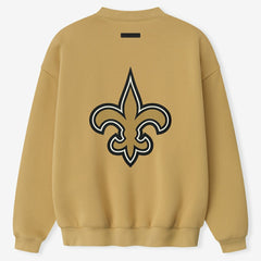New Orleans Saints Fear of God x NFL Unisex Sport Sweatshirt Gold - NFL
