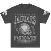 Jacksonville Jaguars Nardo Wick Unisex Teal Smoke T-Shirt Black - NFL