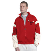 NBA - Chicago Bulls Starter The Gust Full-Zip Hooded Jacket - Red