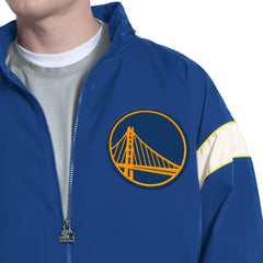 NBA - Golden State Warriors Starter The Gust Full-Zip Hooded Jacket - Royal