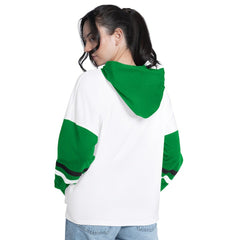 NBA - Boston Celtics G-III 4Her by Carl Banks Women's Key Player Oversized Hooded Long Sleeve T-Shirt - White/Green