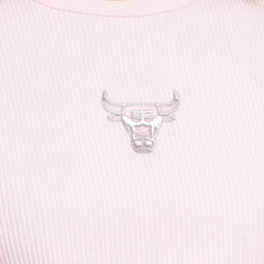 NBA - Chicago Bulls Starter Women's Pastel Ribbed Tank Top - Pink