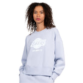 NBA - Los Angeles Lakers Starter Women's Pastel Boxy Sweatshirt - Light Blue