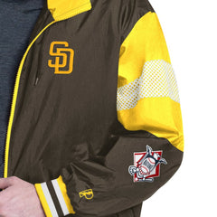 San Diego Padres Pro Player Legacy Lightweight Full-Zip Hooded Jacket Online