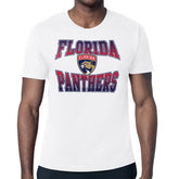 Florida Panthers - Starter Comic Style Team Graphic T-Shirt White
