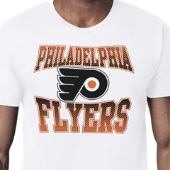 Philadelphia Flyers - Starter Comic Style Team Graphic T-Shirt White