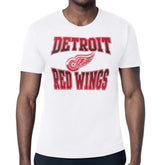 Detroit Red Wings - Starter Comic Style Team Graphic T-Shirt White