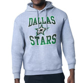 Dallas Stars - Starter Comic Style Team Graphic Hoodie Gray