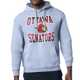Ottawa Senators - Starter Comic Style Team Graphic Hoodie Gray