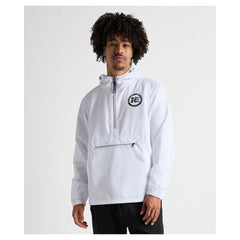 Charles River x New England Patriots Pack-N-Go Half-Zip Hoodie White - NFL