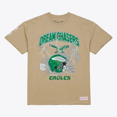 Philadelphia Eagles Dream Chasers Rings T-Shirt Khaki - Mitchell & Ness