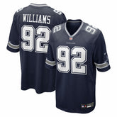 Quinnen Williams Dallas Cowboys Team Game Jersey Navy - Nike