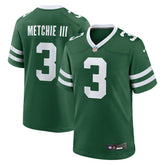 John Metchie III New York Jets Team Game Jersey Legacy Green - Nike