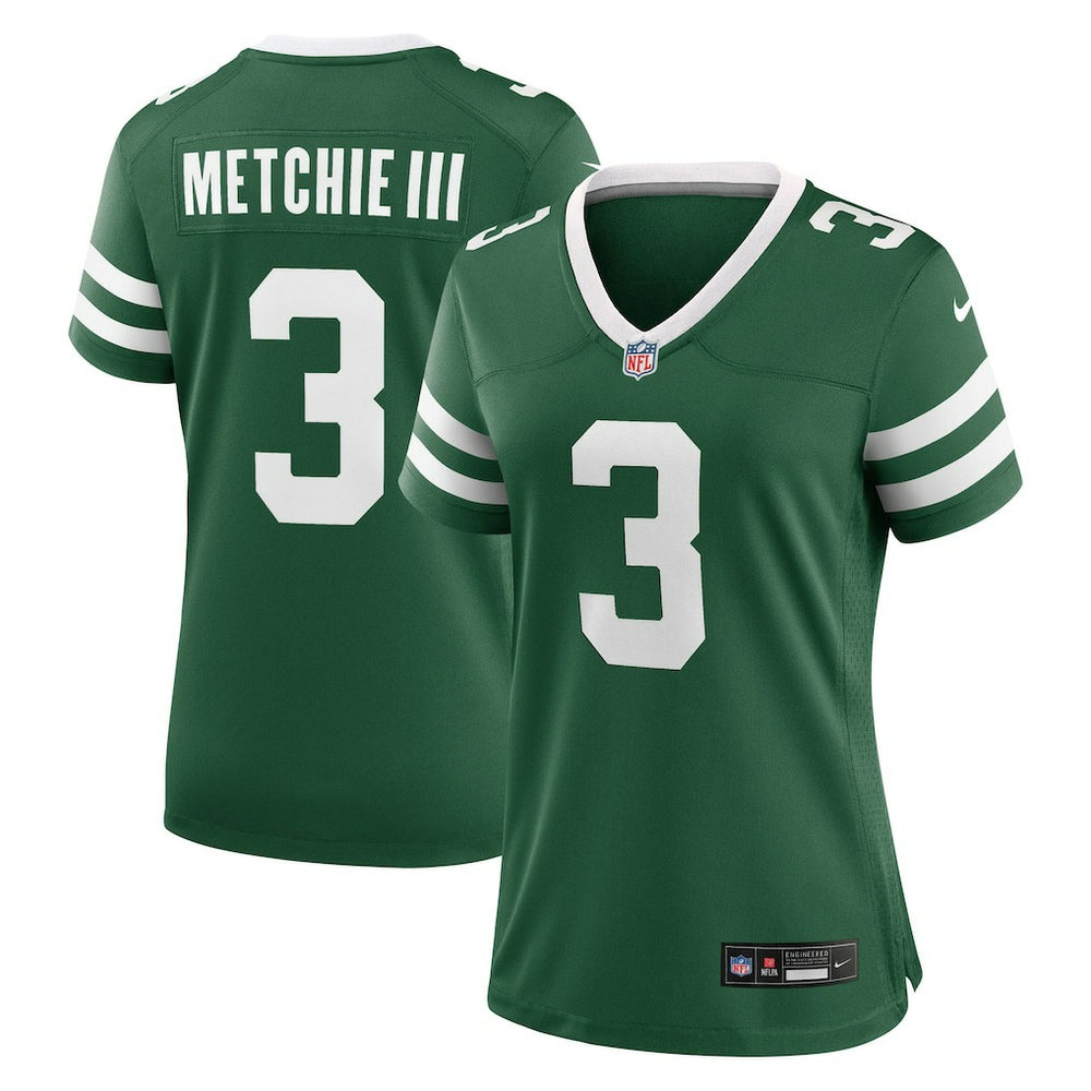 John Metchie III New York Jets Women's Team Game Jersey Legacy Green - Nike