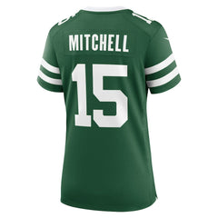 Adonai Mitchell New York Jets Women's Team Game Jersey Legacy Green - Nike