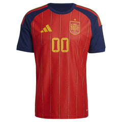 Adidas Spain National Team FIFA x World Cup 2026 Home On Field Custom Jerseys - Red